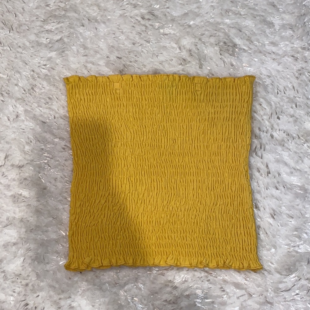 Yellow Tube Top - Picture 4 of 5